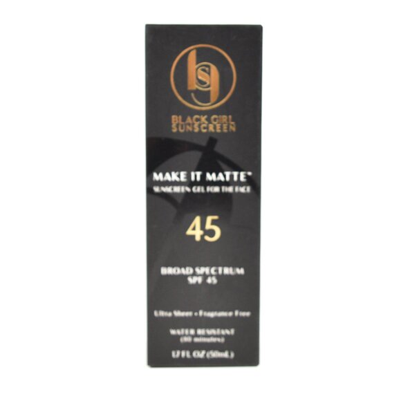 Black Girl Sunscreen Make It Matte Sunscreen Gel SPF 45 - 07/2025 - Picture 1 of 5
